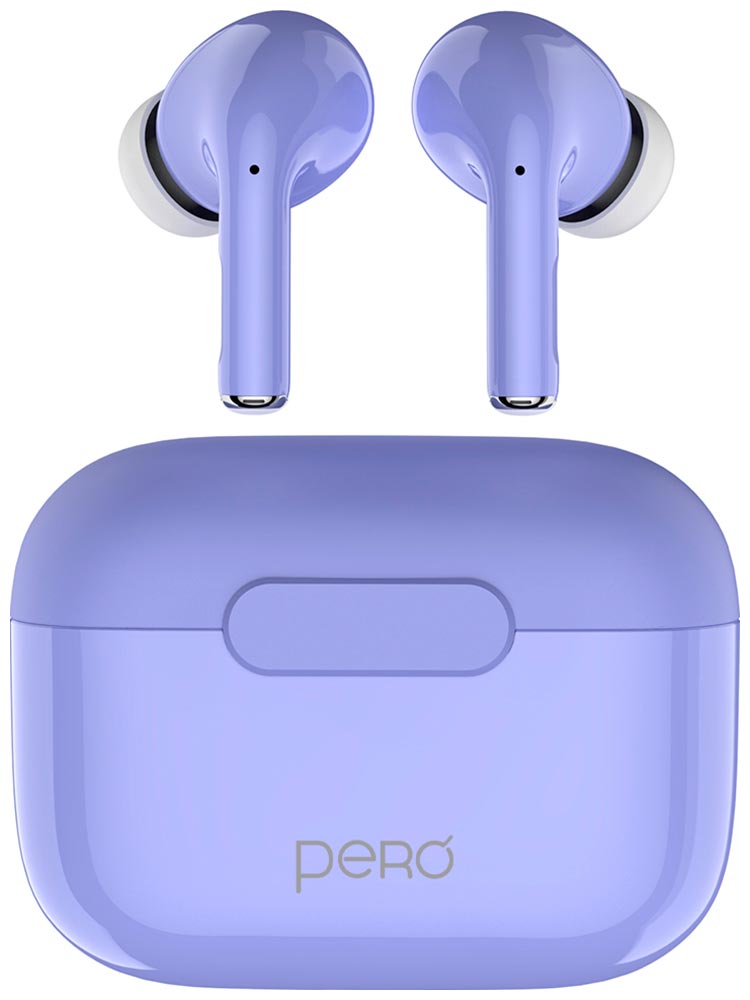 

Беспроводные наушники Pero TWS06 Purple, WS06 COMFORT