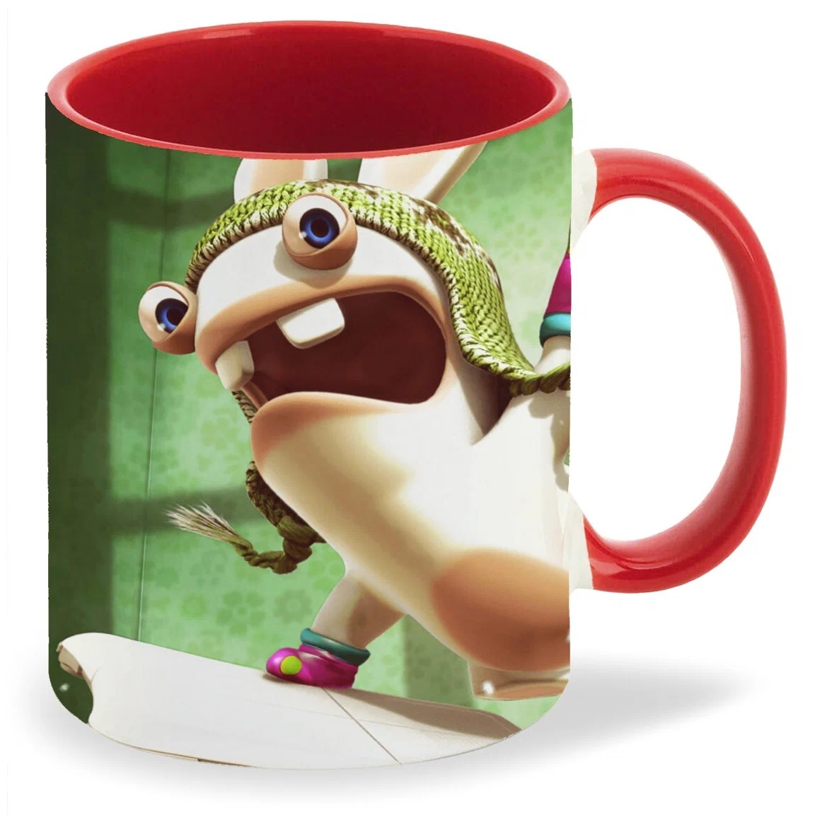 

Кружка CoolPodarok Rayman Raving Rabbids Кролики Сёрфинг