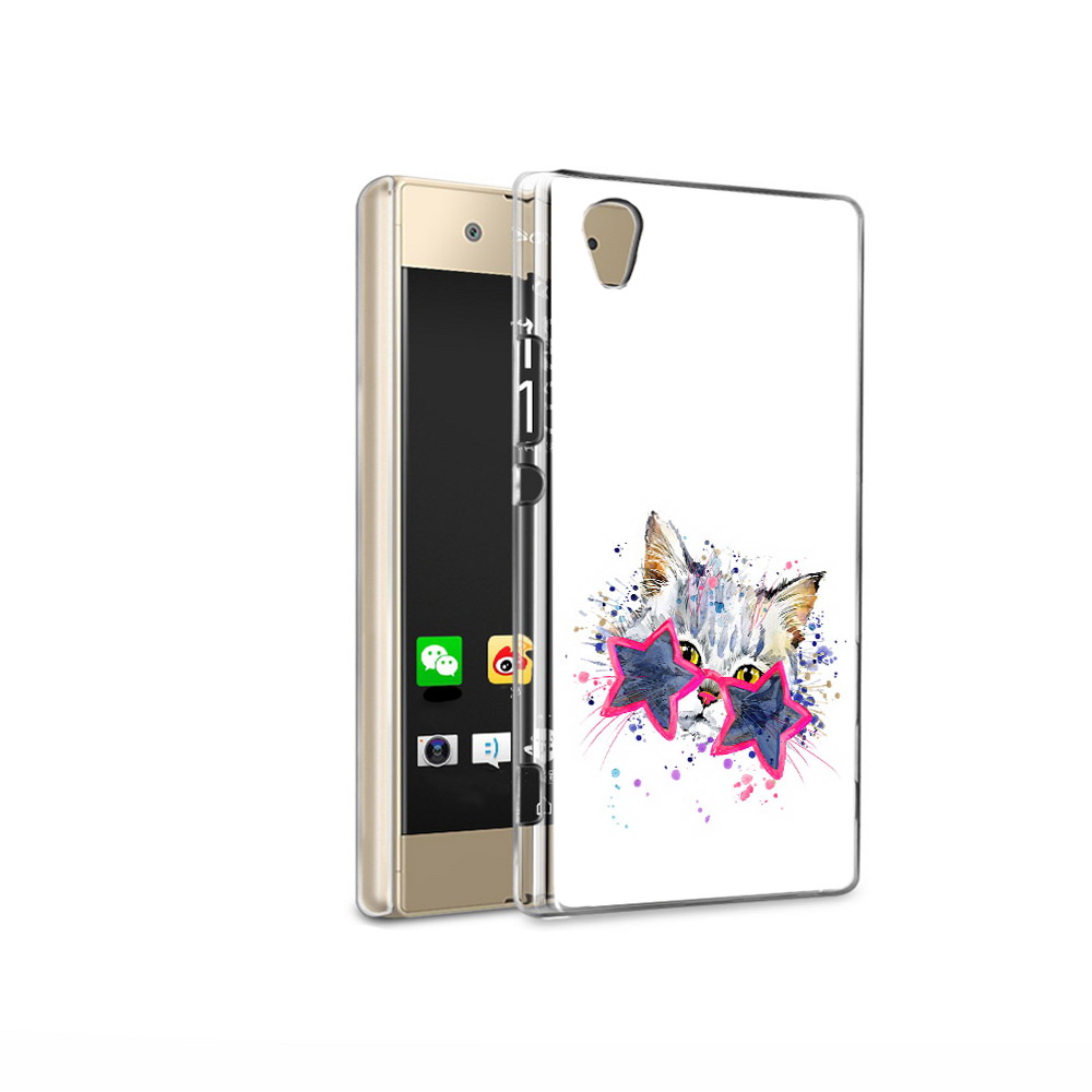 

Чехол MyPads Tocco для Sony Xperia XA1 Ultra звездные очки (PT67027.252.353), Прозрачный, Tocco