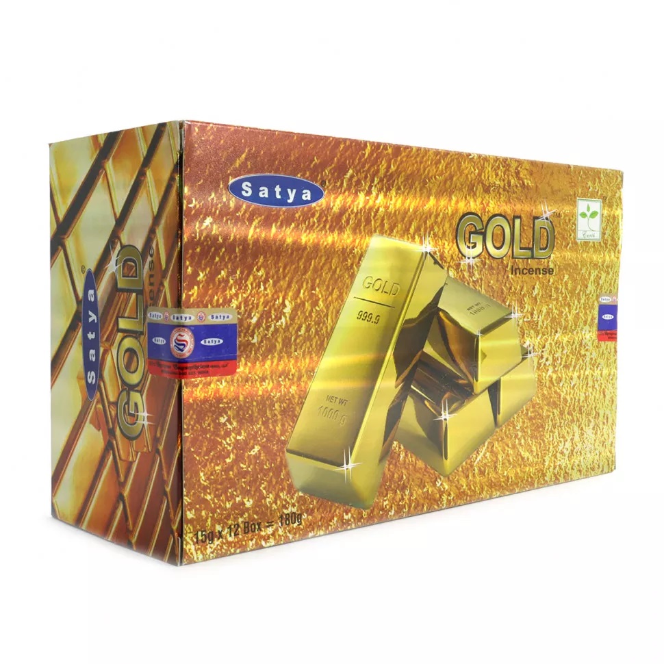 

Благовония Satya 15gm GOLD Золото уп-12шт