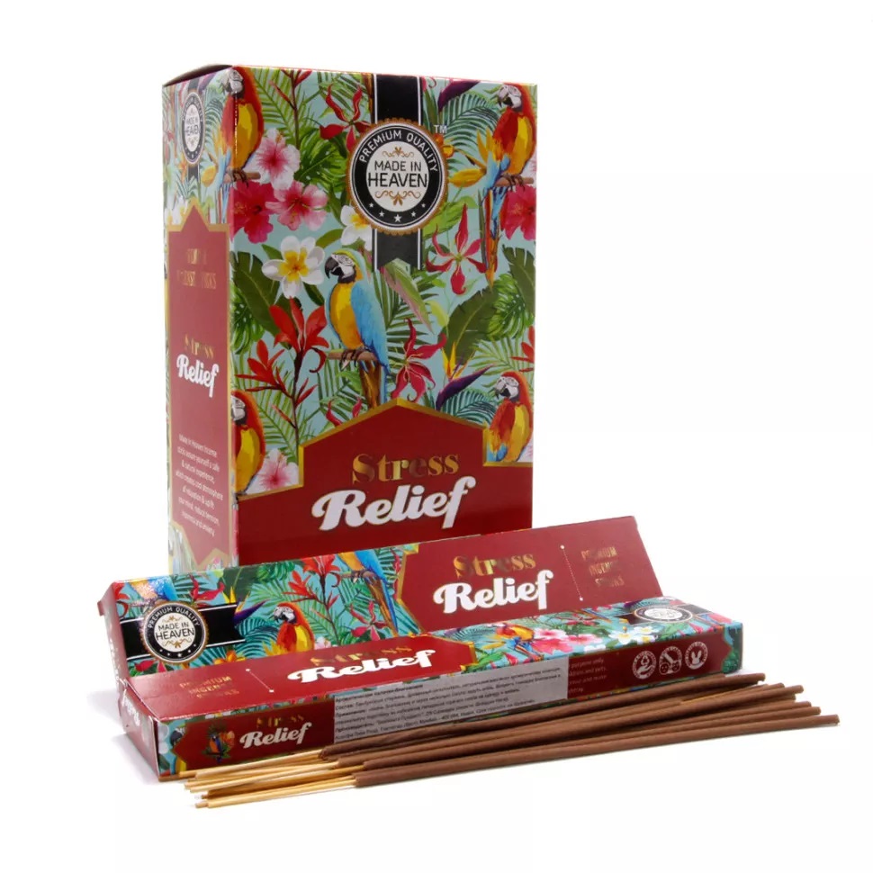 

Благовония Ppure Made In Heaven 15гр Stress Relief аромапалочки уп-12шт