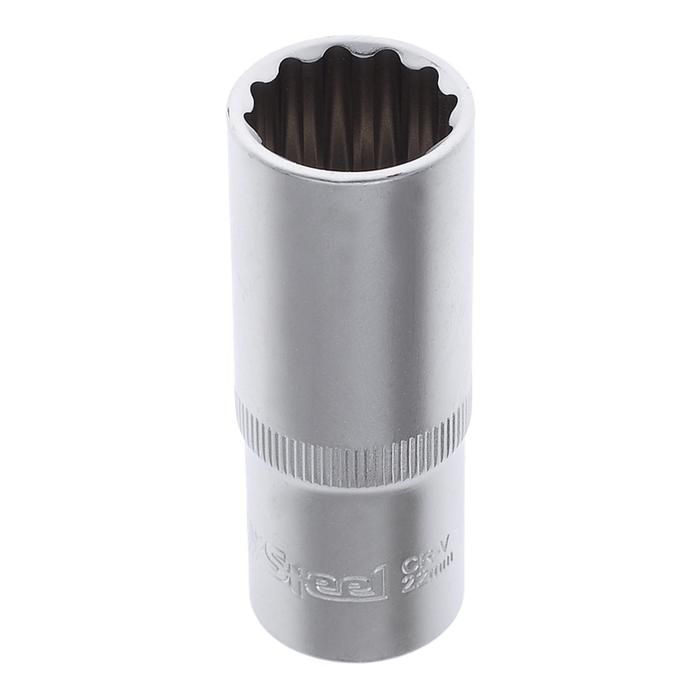 

Головка Торцевая 1/2" (22) "Av Steel" (Высокая, 12 Граней) AUTOVIRAZH арт. AV-521222