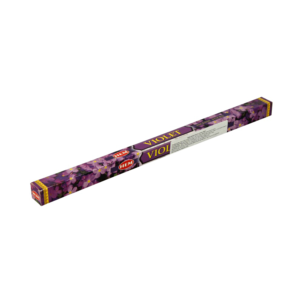 

Благовония HEM Фиалка (Violet) аромапалочки, упаковка четырехгранник