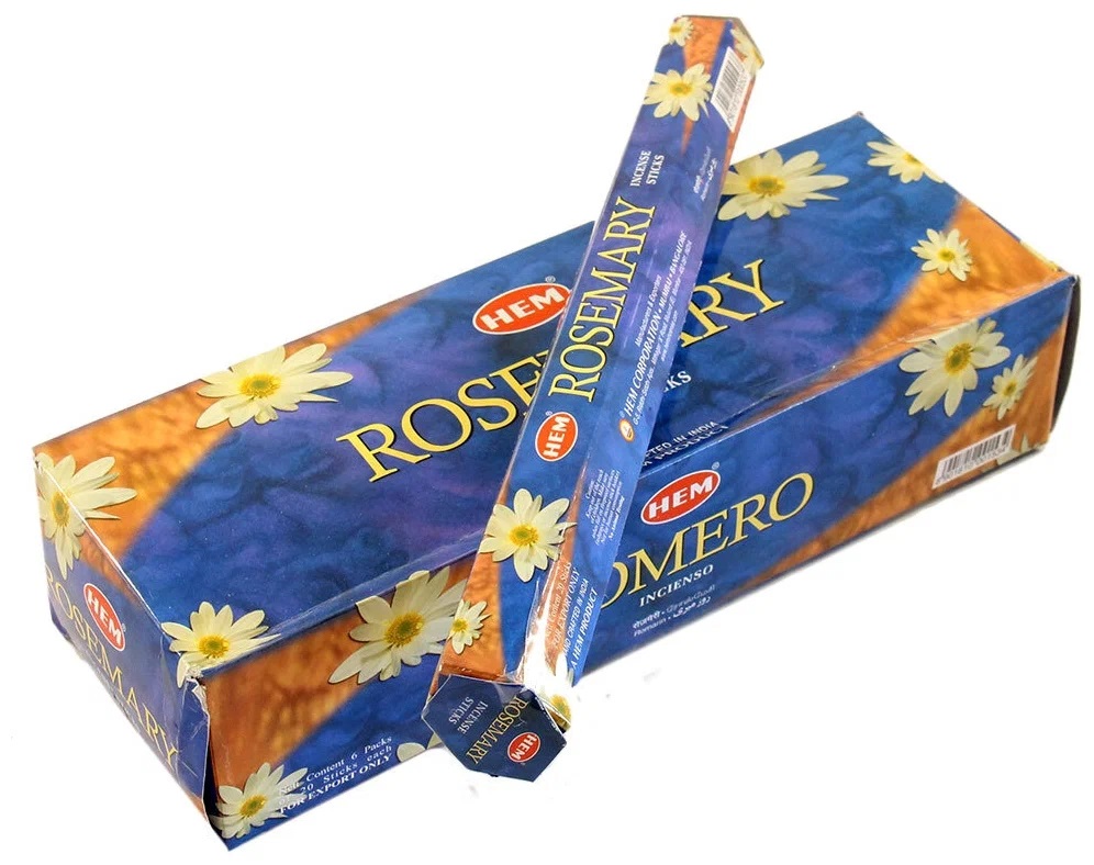 

Благовония HEM Розмарин (Rosemery), аромапалочки 20 шт.