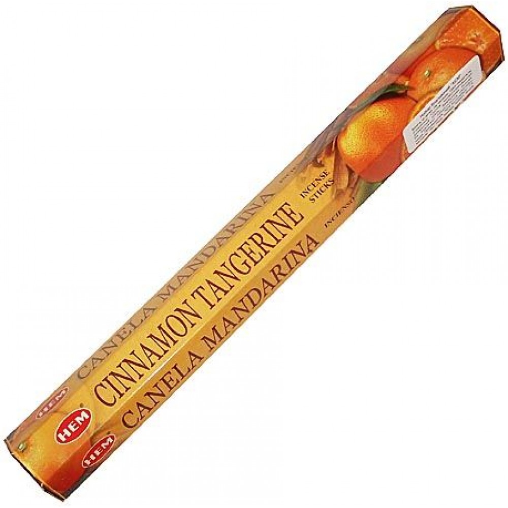 

Благовония HEM Корица Мандарин (Cinnamon Tangerine), Ароматические палочки 20 шт.
