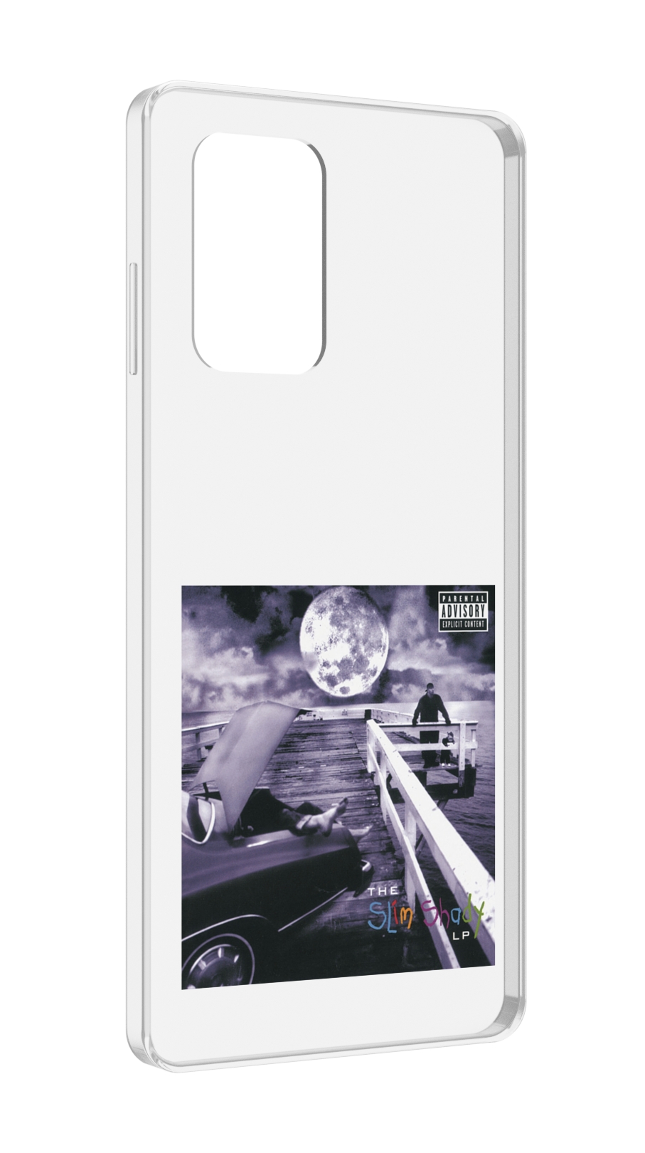 Чехол MyPads Eminem THE SLIM SHADY LP для ZTE Blade A72 / ZTE Blade V40 Vita