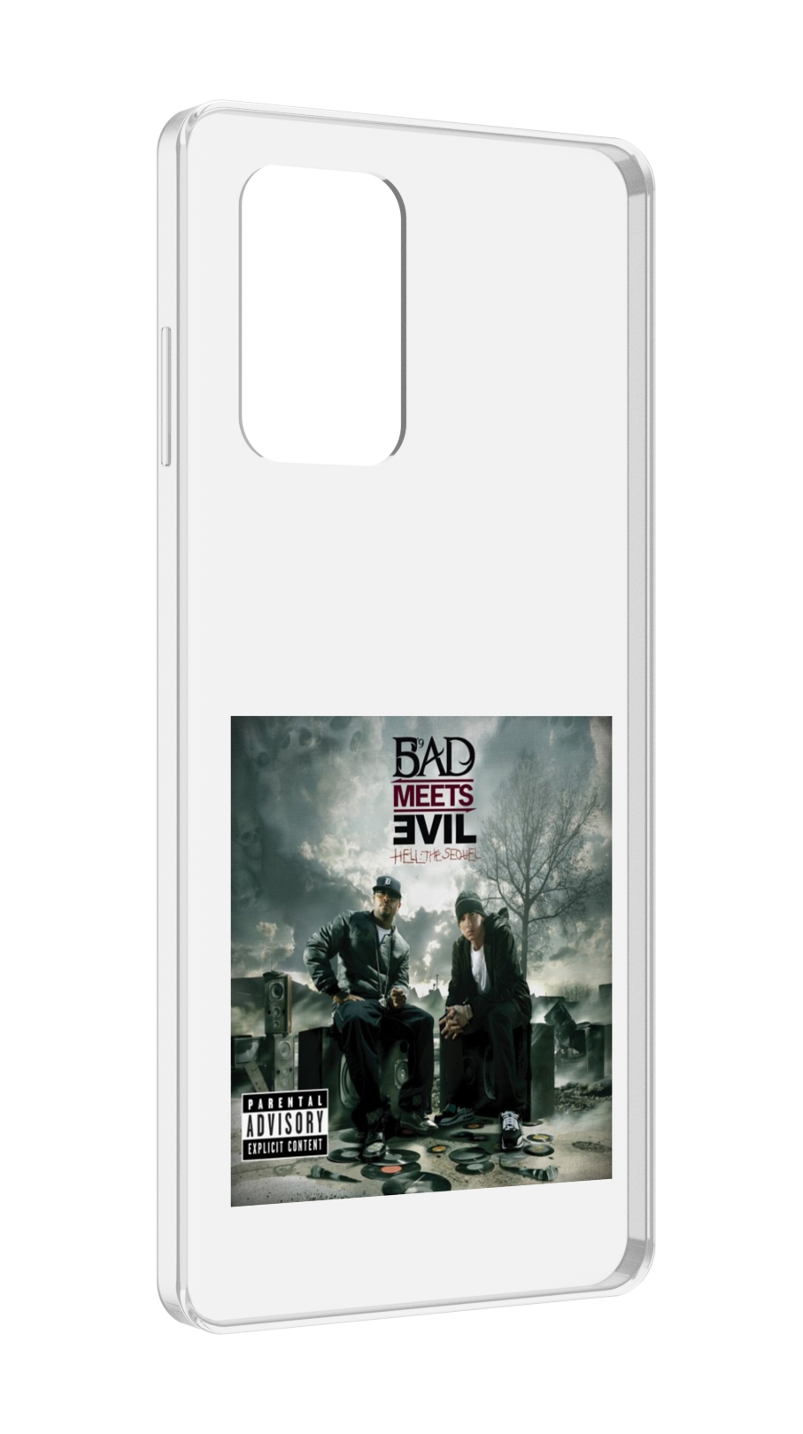 

Чехол MyPads Eminem BAD MEETS EVIL – HELL THE SEQUEL для ZTE Blade A7240, Прозрачный, Tocco