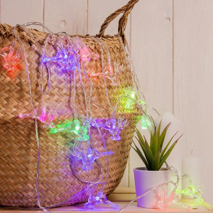 

Luazon Lighting Нить с насадками “Олени”, 5 м, LED-20-220V
