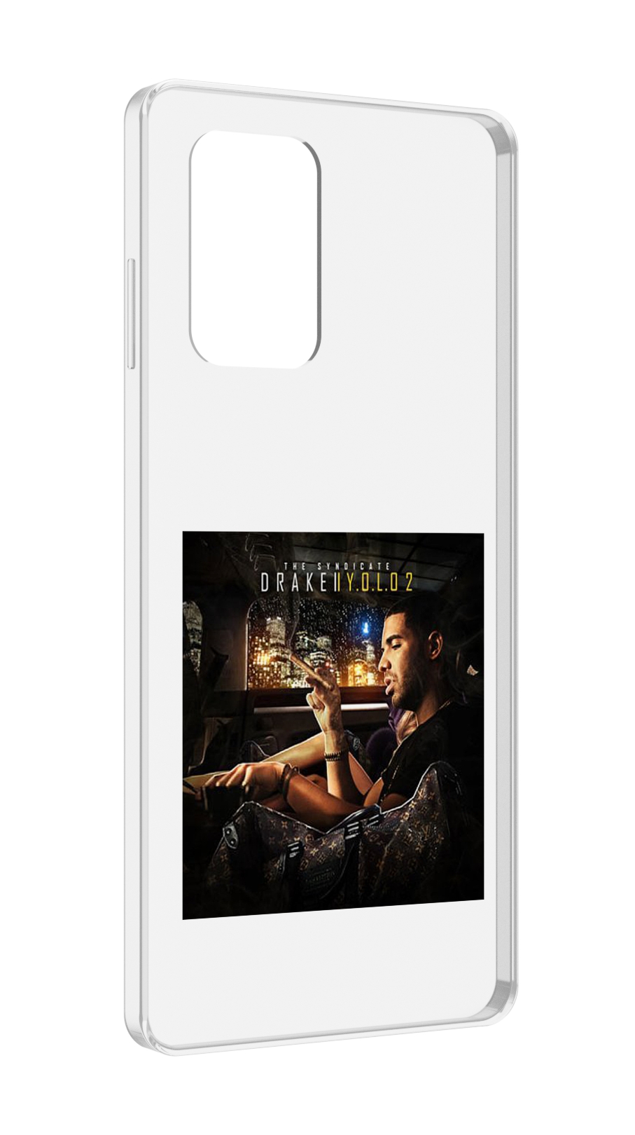 

Чехол MyPads Drake - You Only Live Once 2 для ZTE Blade A72 / ZTE Blade V40 Vita, Прозрачный, Tocco