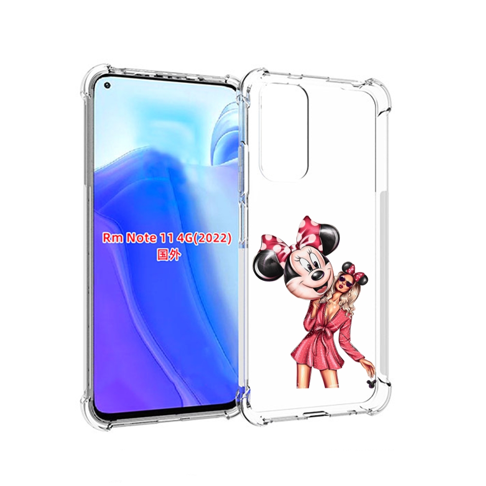

Чехол MyPads девушка-с-шариком женский для Xiaomi Redmi Note 11 4G ( Глобальная версия ), Tocco