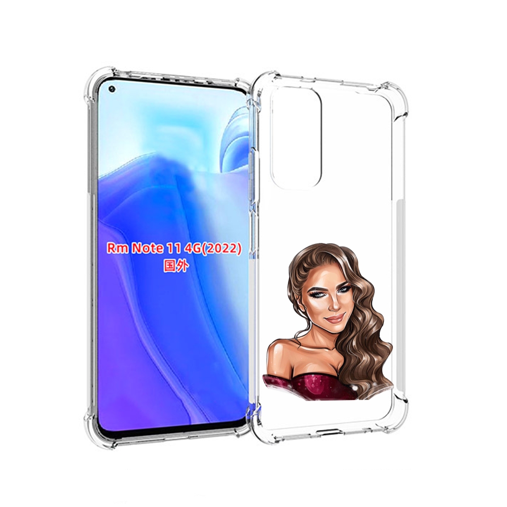 

Чехол MyPads девушка-с-улыбкой женский для Xiaomi Redmi Note 11 4G ( Глобальная версия ), Tocco
