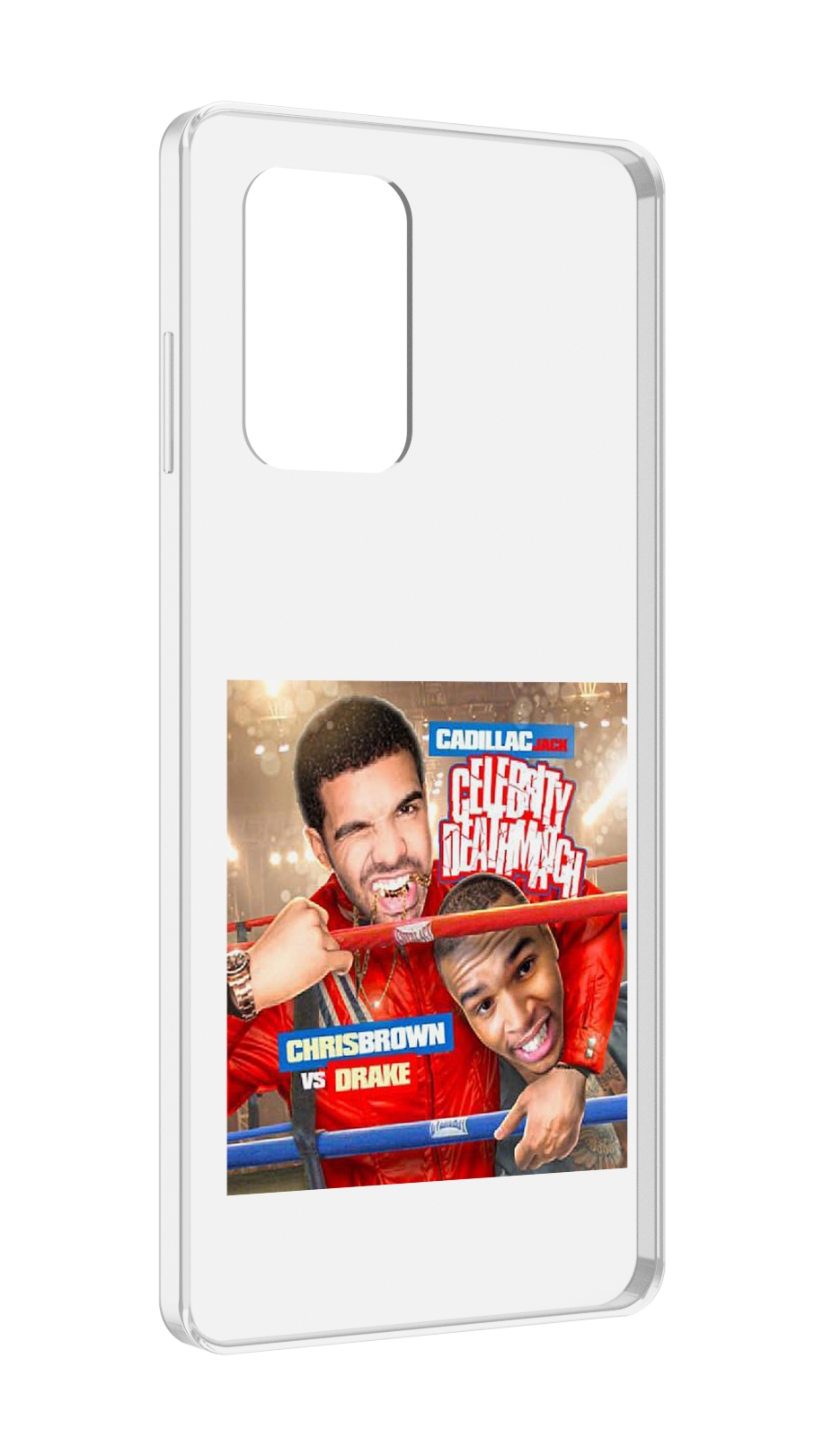 Чехол MyPads Drake & Chris Brown - Celebrity Deathmatch для ZTE Blade A72