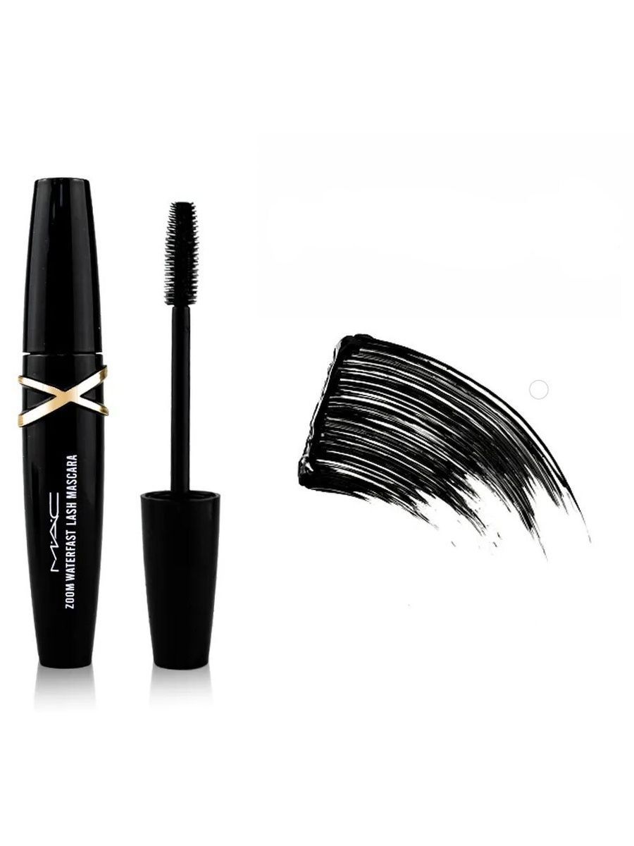 Тушь для ресниц MAC Zoom Waterfast Lach Mascara 10г limoni тушь супер объем и удлинение тон 01 perfetta volume up zoom mascara 12 гр