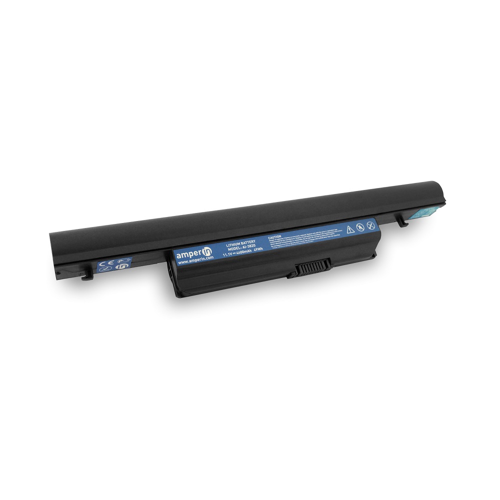 

Аккумуляторная батарея Amperin для ноутбука Acer Aspire 3820 11.1V 4400mAh (49Wh) AI-3820