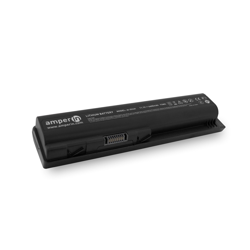 

Аккумуляторная батарея Amperin для ноутбука HP CQ60 DV4 11.1V 6600mAh (73Wh) AI-DV4H