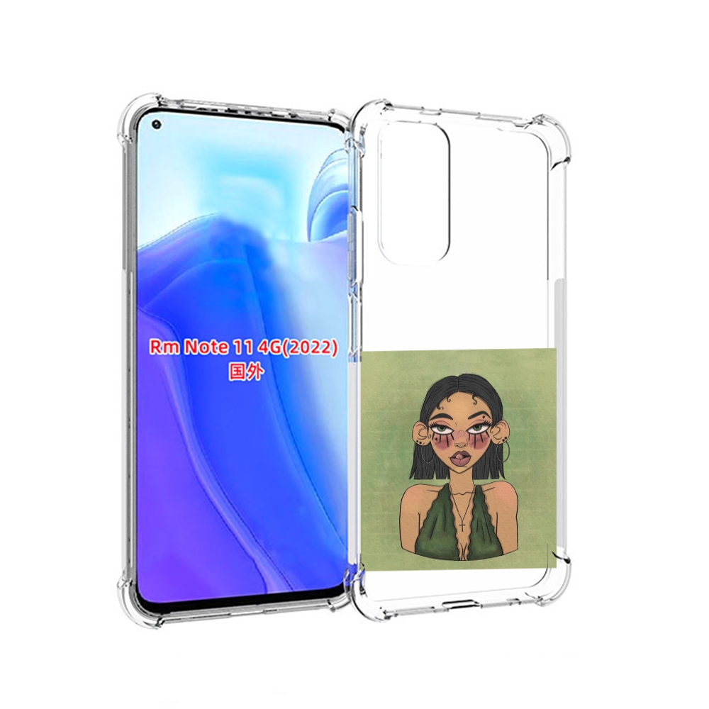 

Чехол MyPads девушка-с-каре-и-тату для Xiaomi Redmi Note 11 4G ( Глобальная версия ), Tocco