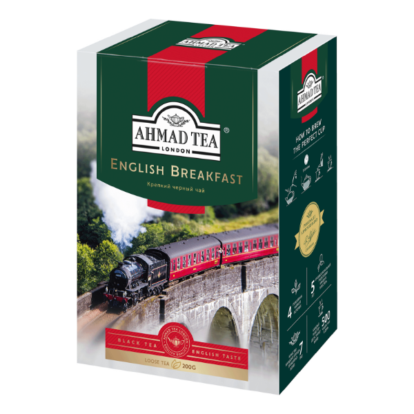 

Чай черный Ahmad Tea Английский завтрак листовой 200 г