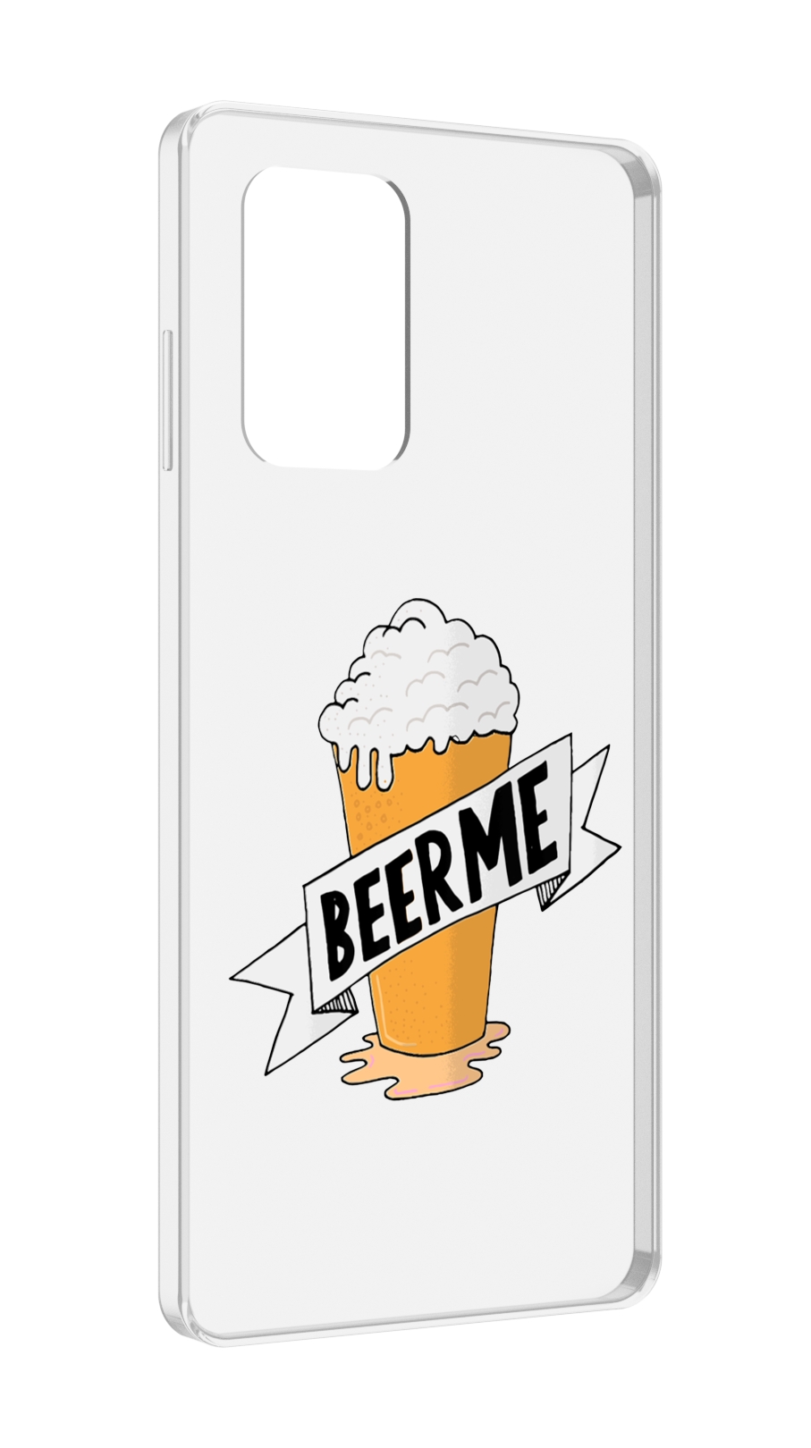 

Чехол MyPads Beer-me для ZTE Blade A72 / ZTE Blade V40 Vita, Прозрачный, Tocco