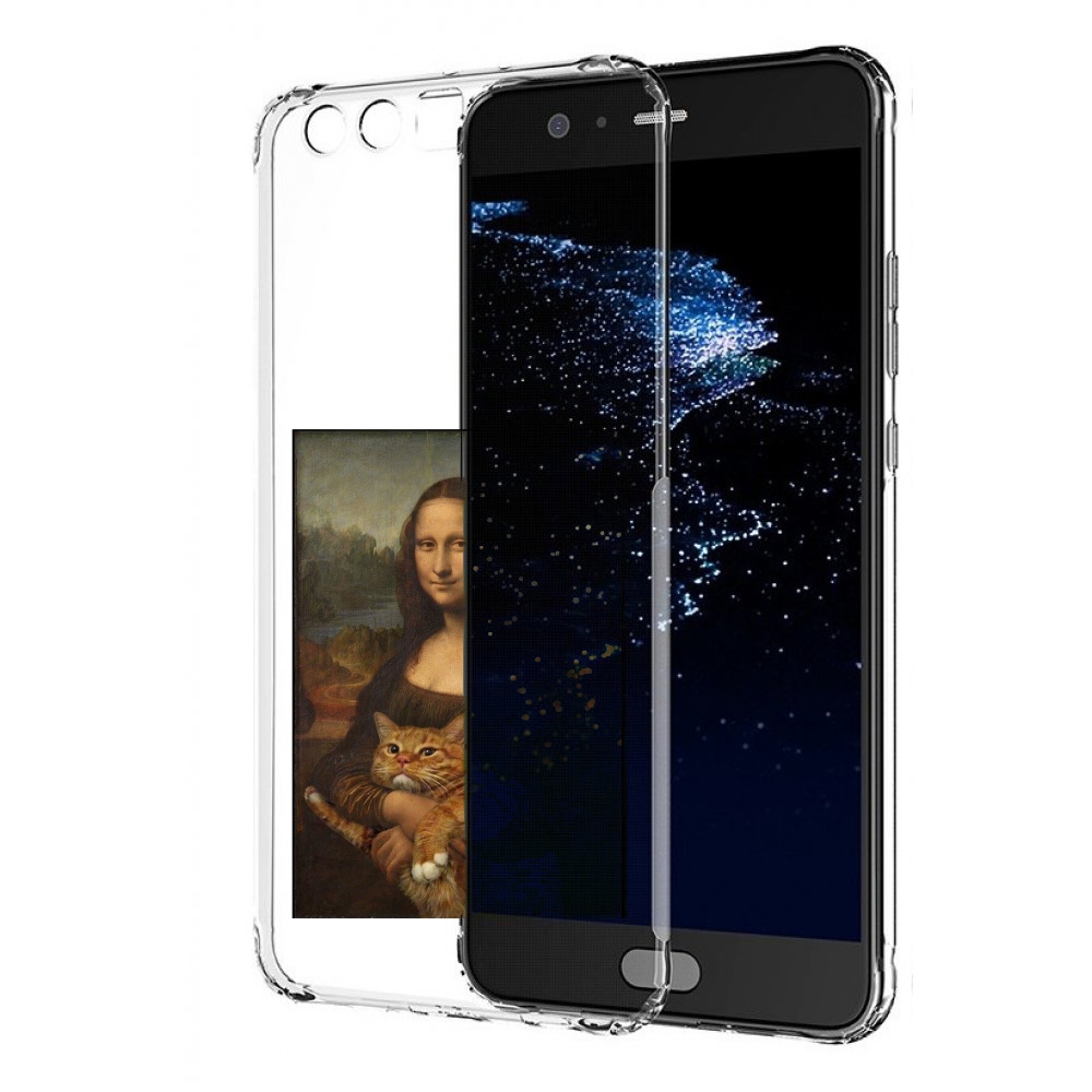 

Чехол бампер MyPads монализа-с-котиком для Huawei P10 Plus проти, Прозрачный, Tocco
