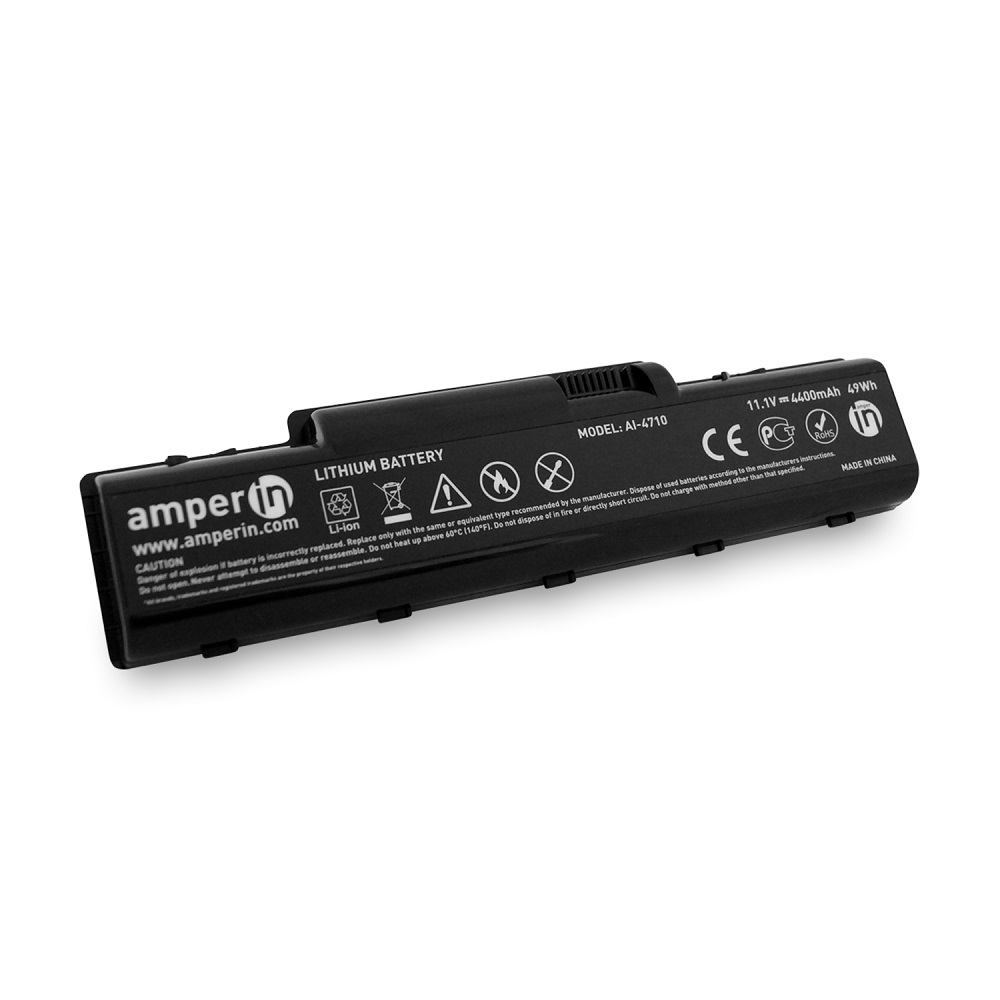 

Аккумуляторная батарея Amperin для ноутбука Acer Aspire 2930, 4710 11.1V 4400mAh (49Wh) AI