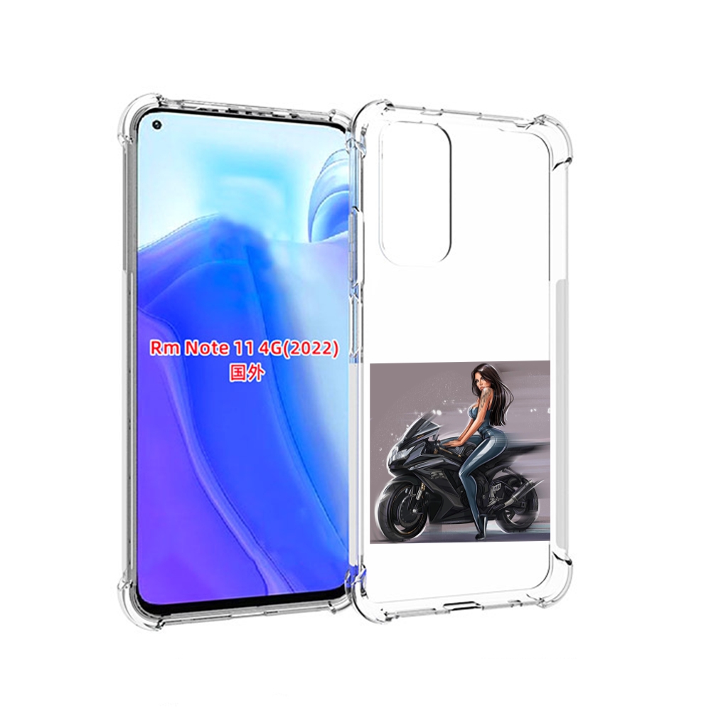 

Чехол MyPads девушка-на-мотоцикле для Xiaomi Redmi Note 11 4G ( Глобальная версия ), Tocco
