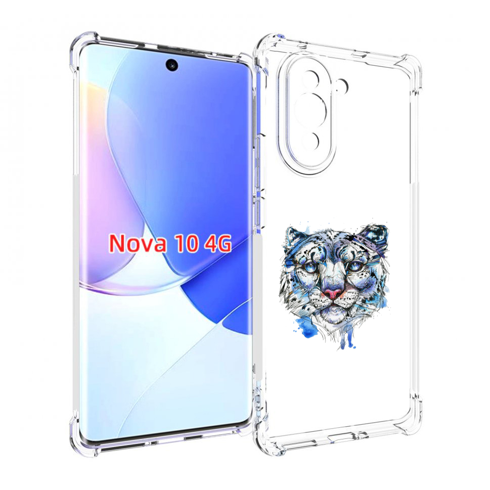 

Чехол MyPads водяной тигр для Huawei Nova 10, Прозрачный, Tocco