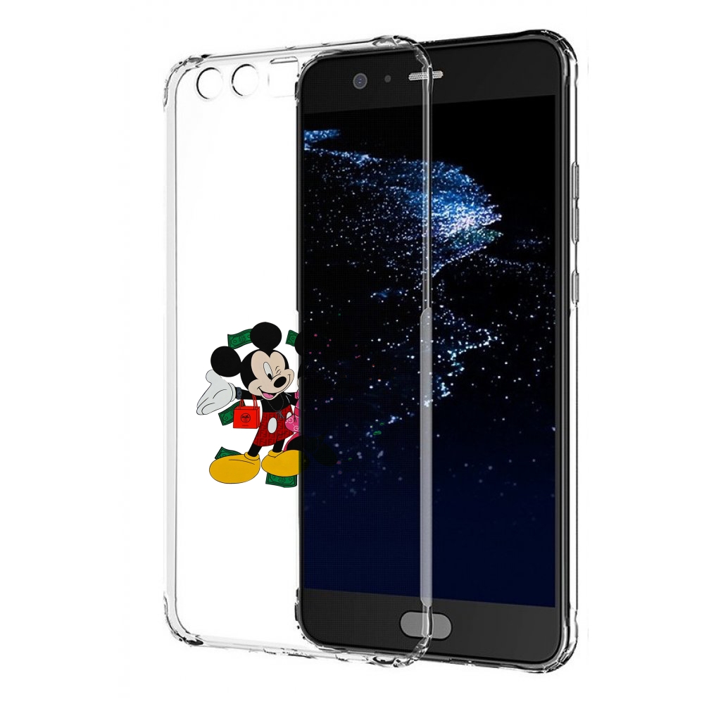 

Чехол бампер MyPads модные-микки-маус детский для Huawei P10 Plu, Прозрачный, Tocco