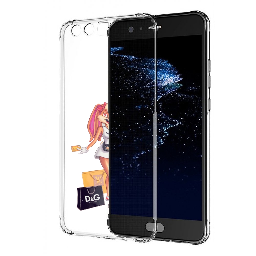 

Чехол бампер MyPads модница-зайка женский для Huawei P10 Plus пр, Прозрачный, Tocco