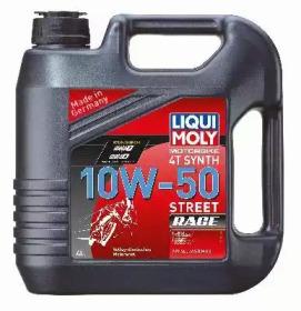 

Моторное масло LIQUI MOLY Motorbike 4T Synth Street Race 10W50 SN MA2 4л