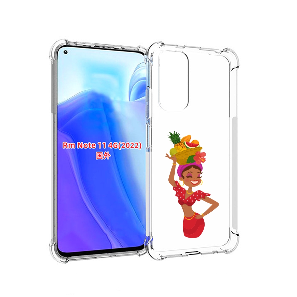

Чехол MyPads девушка-мулатка для Xiaomi Redmi Note 11 4G ( Глобальная версия ), Tocco