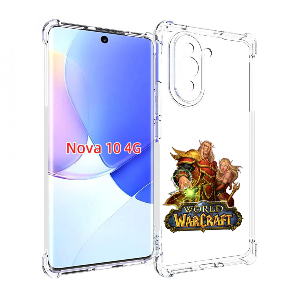 

Чехол MyPads варкрафт2 для Huawei Nova 10, Прозрачный, Tocco