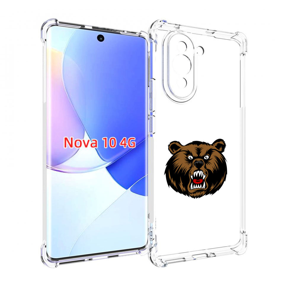 

Чехол MyPads бурый для Huawei Nova 10, Прозрачный, Tocco