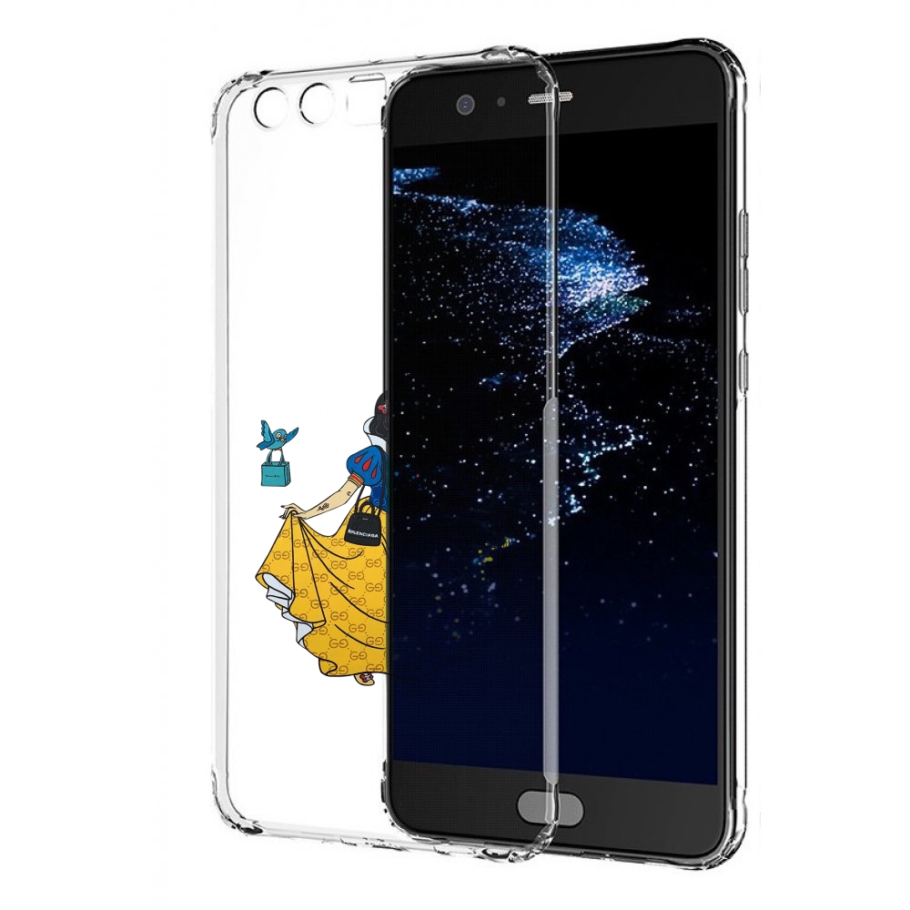 Чехол бампер MyPads модная-принцесса женский для Huawei P10 Plus