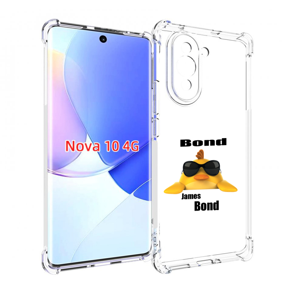 

Чехол MyPads бонд для Huawei Nova 10, Прозрачный, Tocco