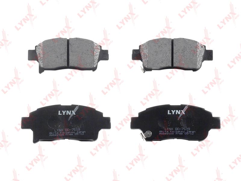 

Колодки тормозные передние Toyota Echo/Platz/Probox / Succeed 99>14 Lynx BD7519