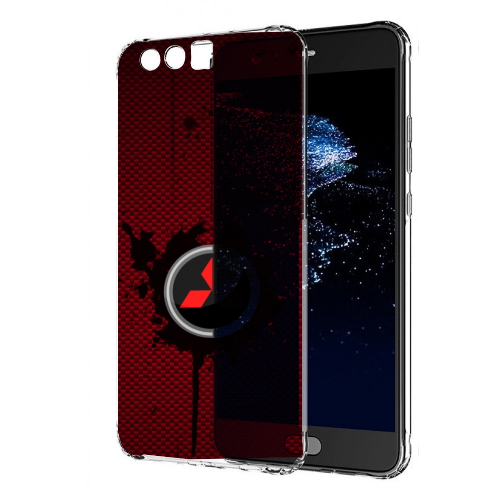 

Чехол бампер MyPads мицубиси mitsubishi 2 для Huawei P10 Plus пр, Прозрачный, Tocco