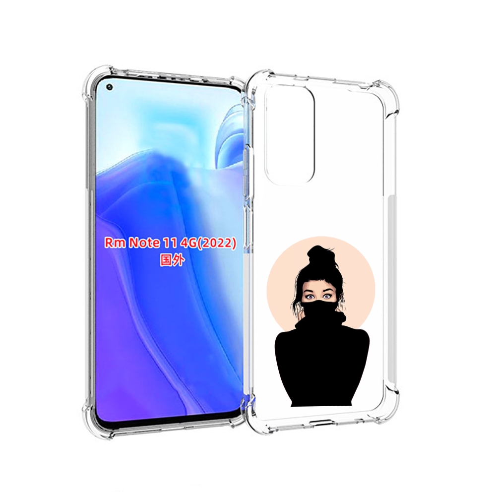 

Чехол MyPads девушка-в-свитере женский для Xiaomi Redmi Note 11 4G ( Глобальная версия ), Tocco