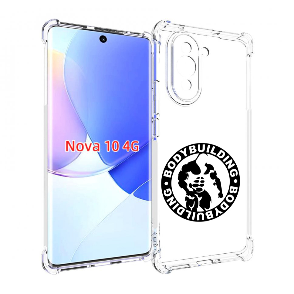

Чехол MyPads бодибилдинг для Huawei Nova 10, Прозрачный, Tocco