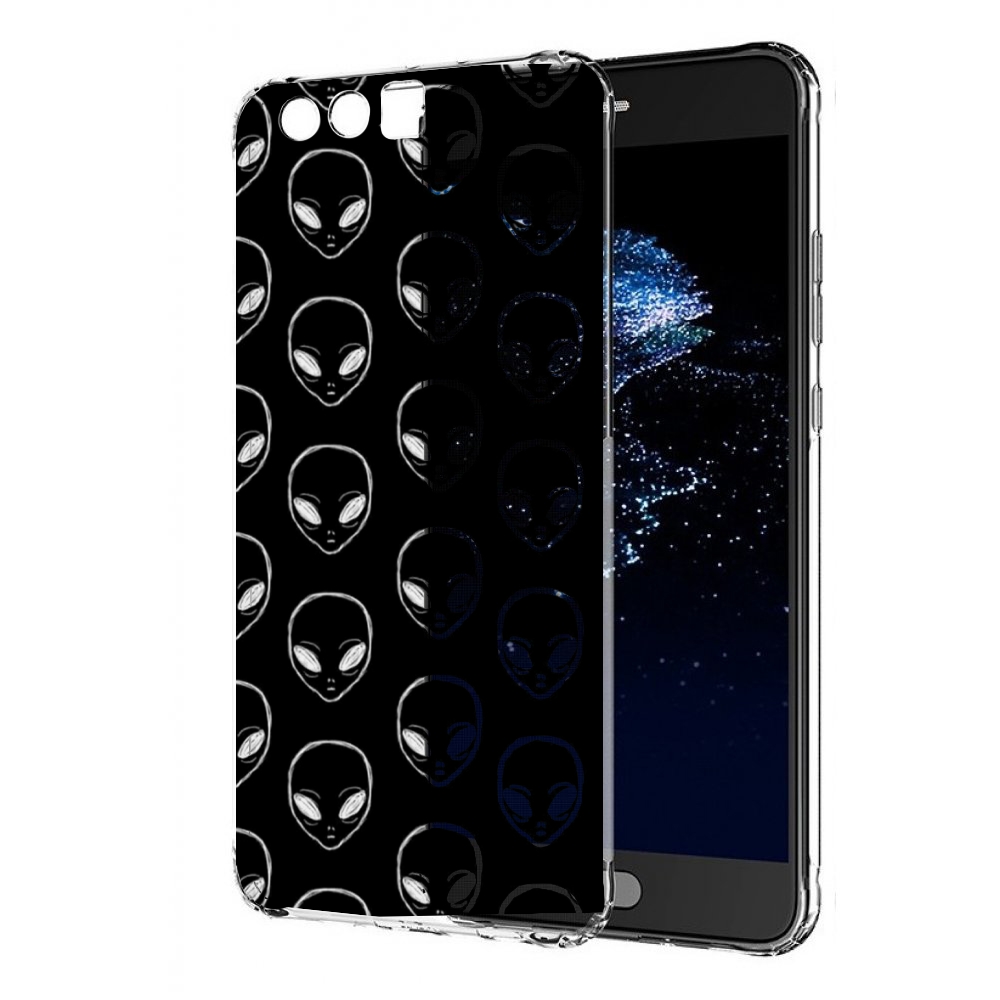 

Чехол бампер MyPads мини-инопланетяне для Huawei P10 Plus против, Прозрачный, Tocco