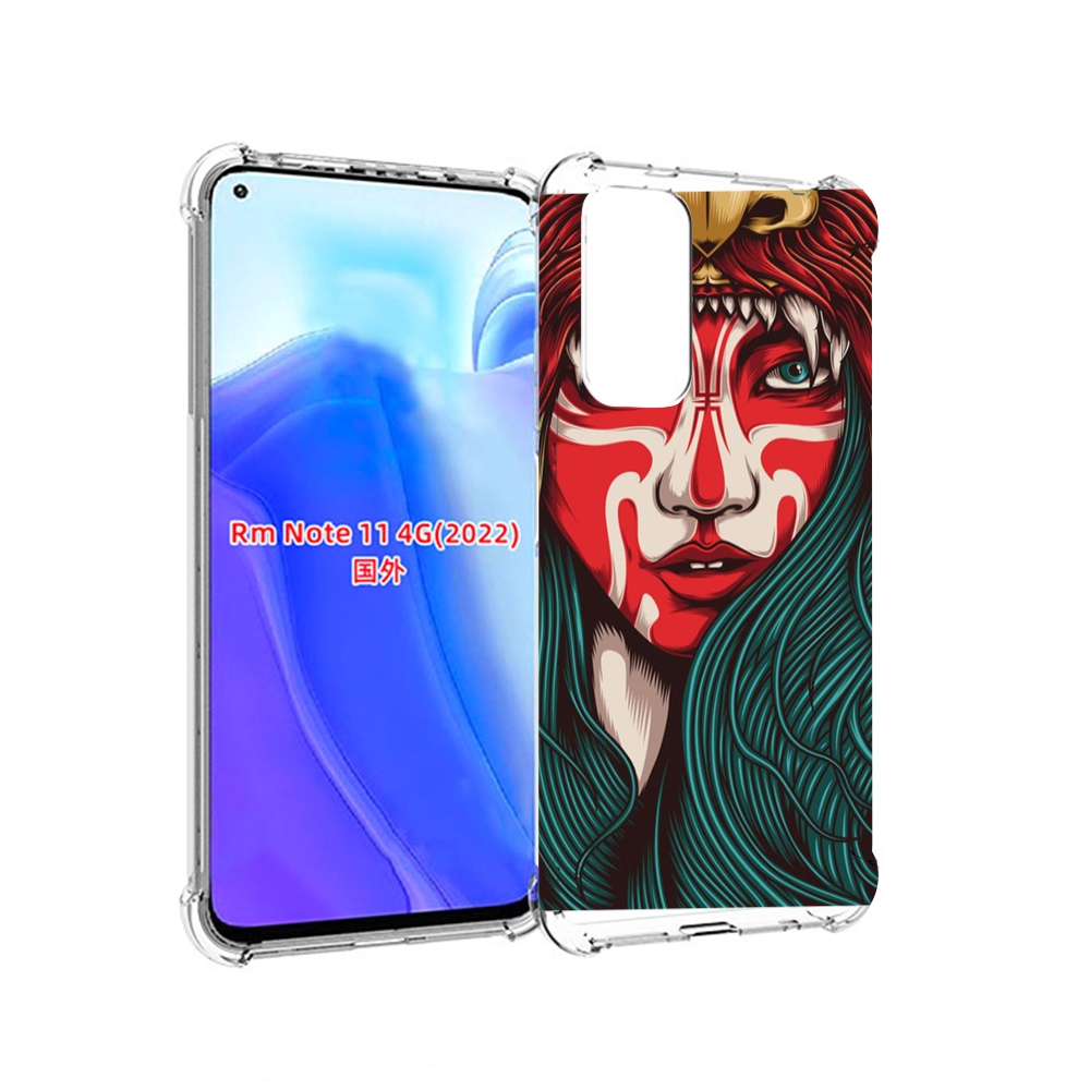 

Чехол MyPads девушка-в-маскировке для Xiaomi Redmi Note 11 4G ( Глобальная версия ), Tocco