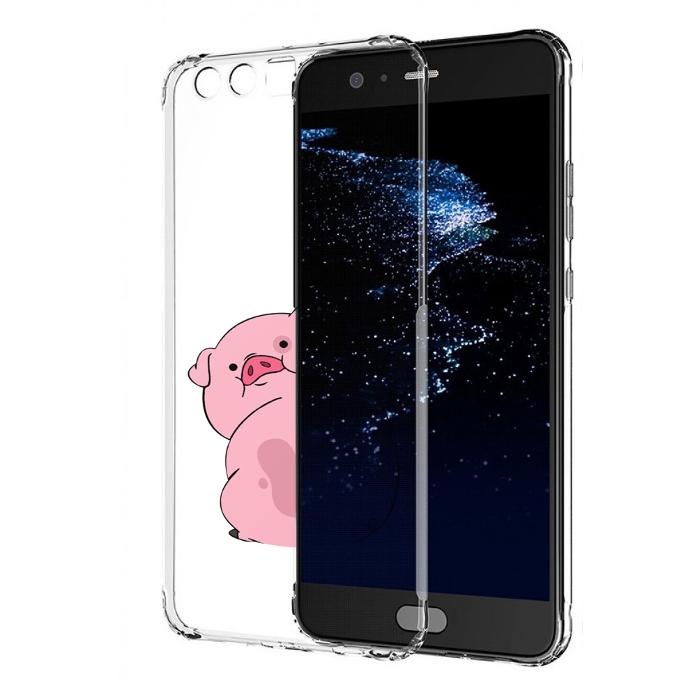 

Чехол бампер MyPads милый-поросенок детский для Huawei P10 Plus, Прозрачный, Tocco