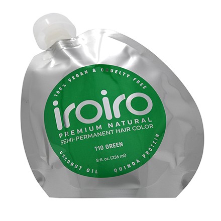 Семиперманентный краситель IROIRO №110 Green 236 мл семиперманентный краситель iroiro 110 green 236 мл