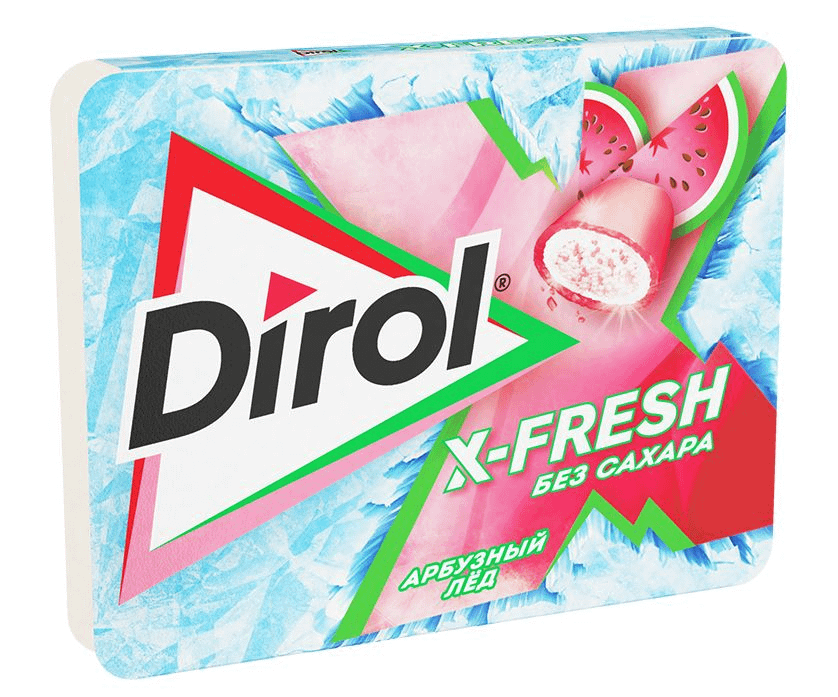 Жевательная резинка Dirol X-Fresh арбуз 16 г