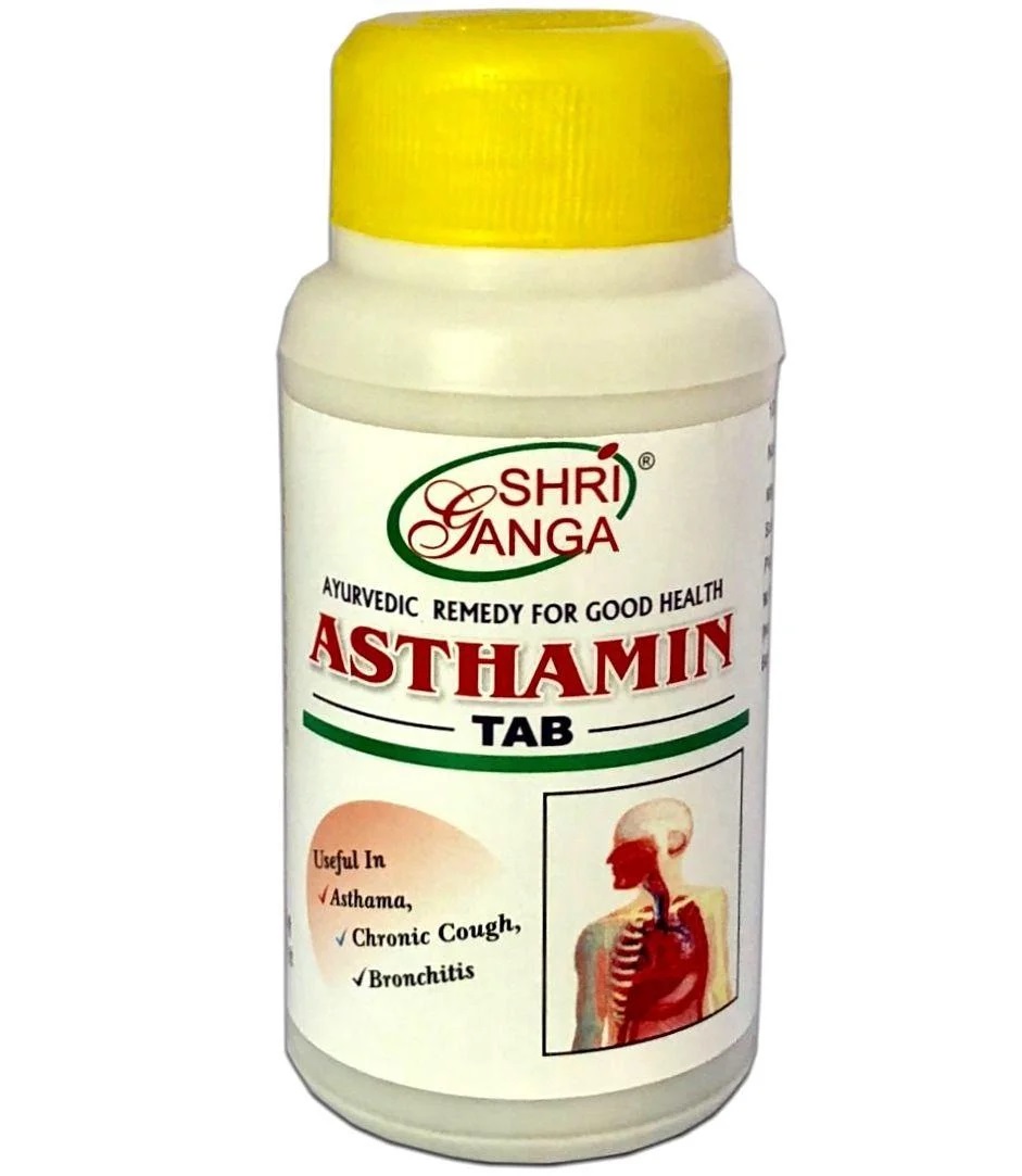Пищевая добавка Shri Ganga Астамин 100 таблеток