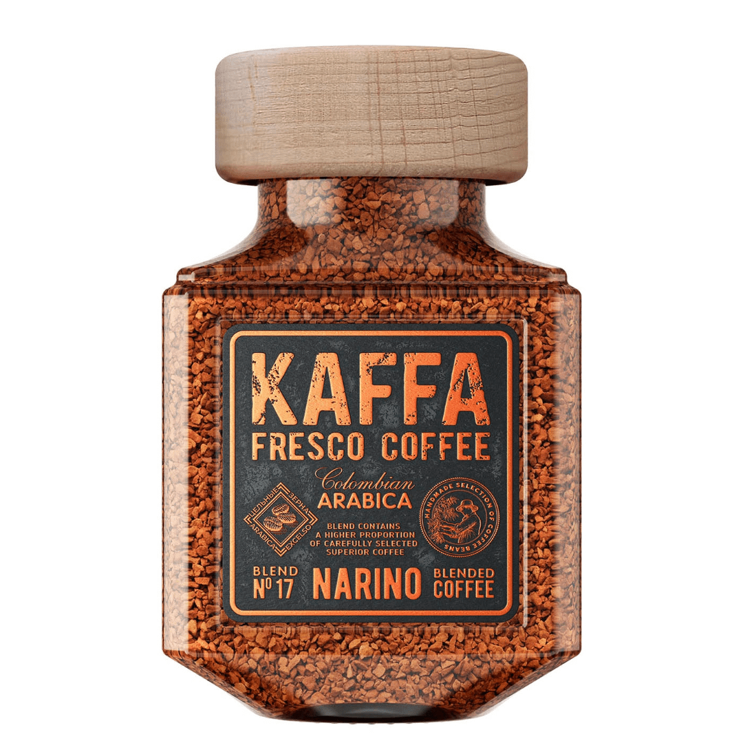 Кофе Fresco Kaffa Narino растворимый сублимированный 100 г