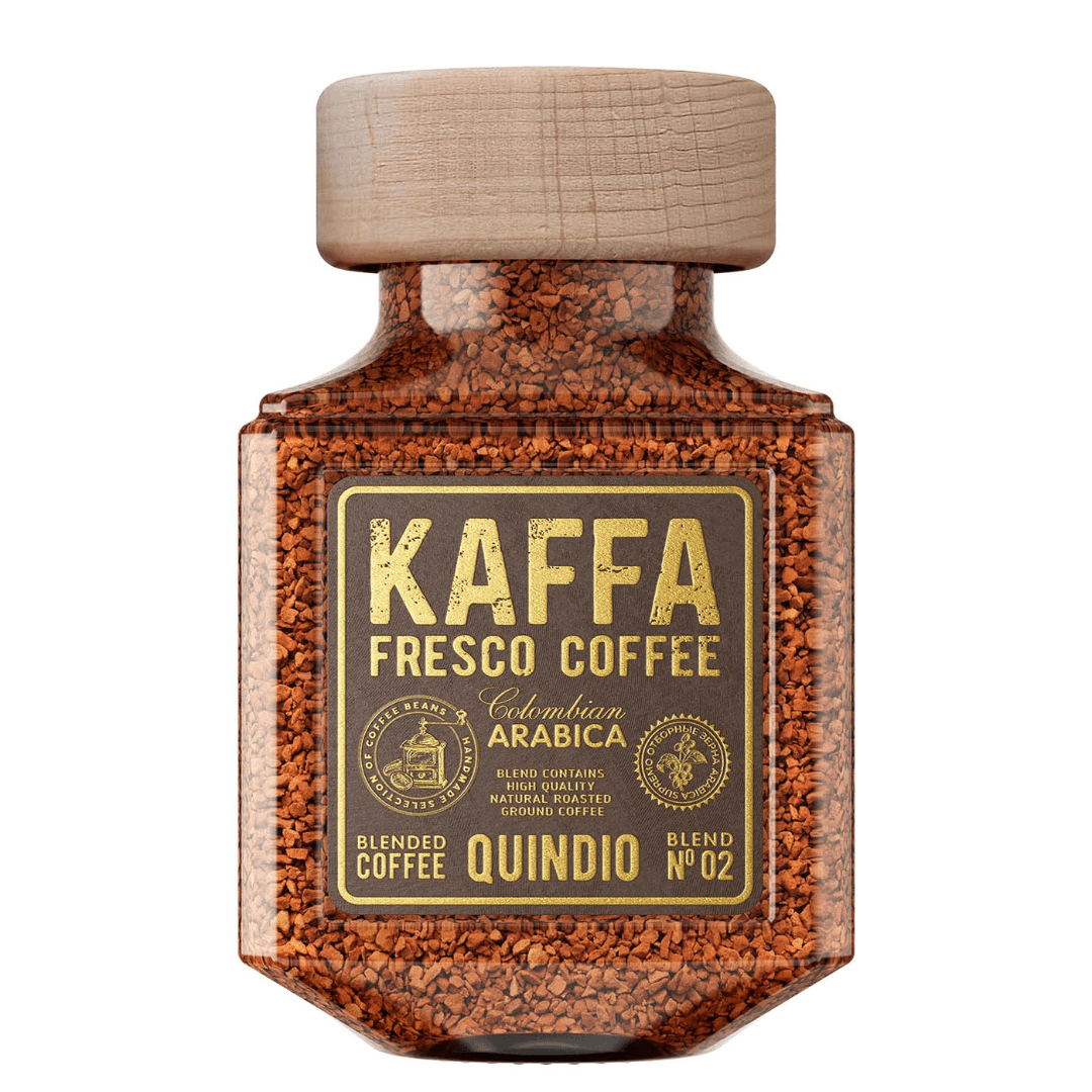 Кофе Fresco Kaffa Quindio растворимый сублимированный 100 г