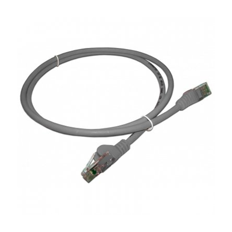 

Патч-корд Lanmaster RJ45 - RJ45 вилка-вилка 3м (LAN-PC45/U5E-3.0-GY) серый