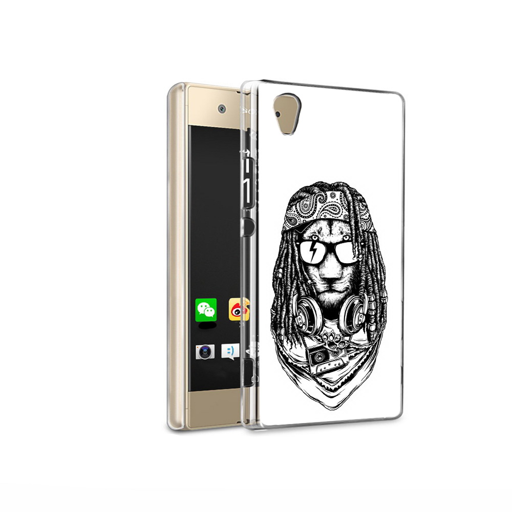 

Чехол MyPads Tocco для Sony Xperia XA1 Ultra дреды льва (PT67027.252.338), Прозрачный, Tocco