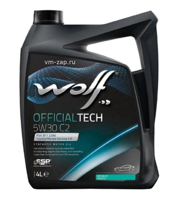 

WOLF OIL 8324260 Масло моторное VITALTECH 0W30 V 5L