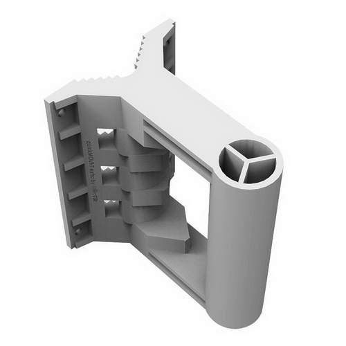 

Адаптер для больших двухточечных антенн MIKROTIK QME quickMOUNT extra, Серый